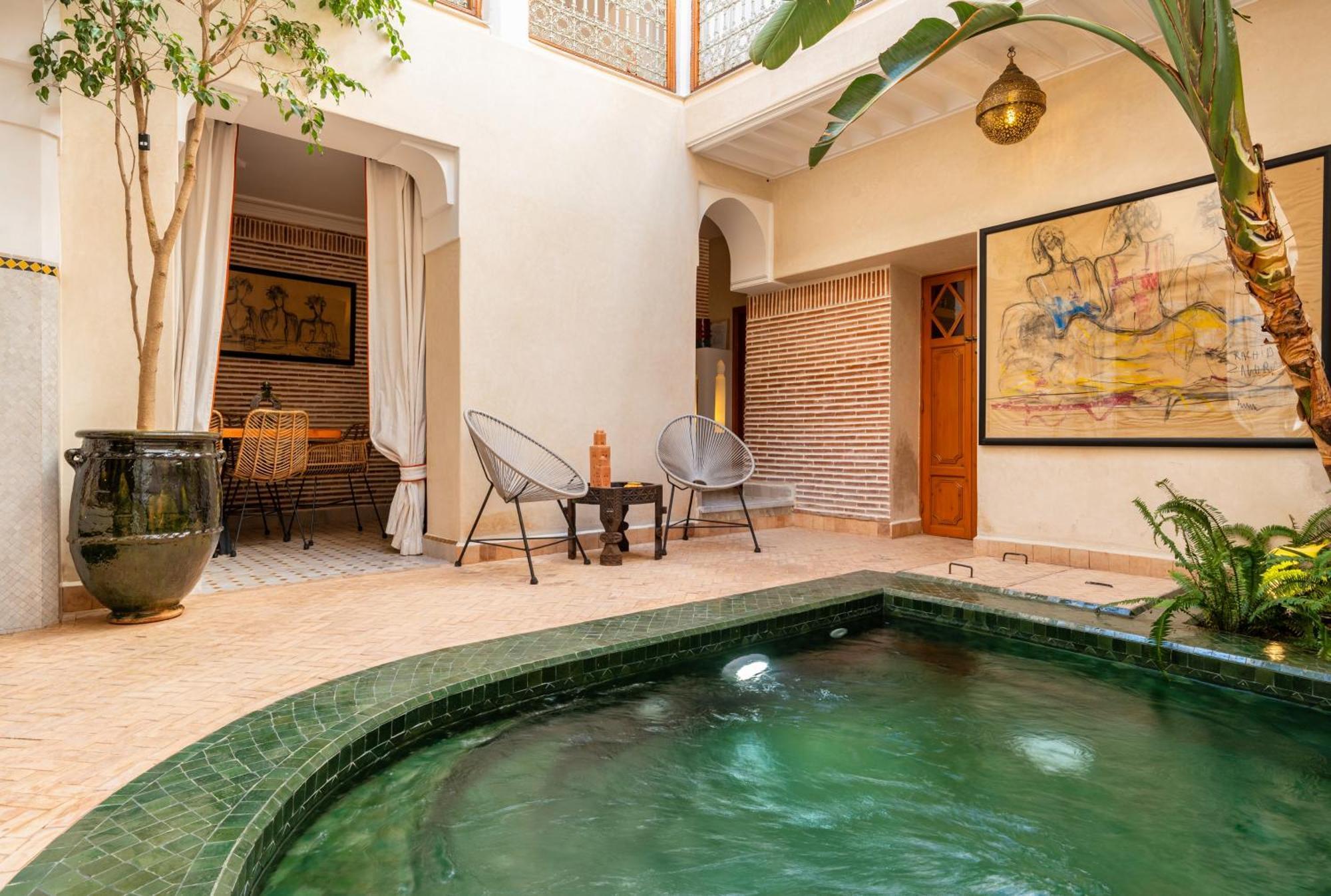 Riad The D'Orient - Piscine Privee - Petit Dejeuner Marrakesh Buitenkant foto
