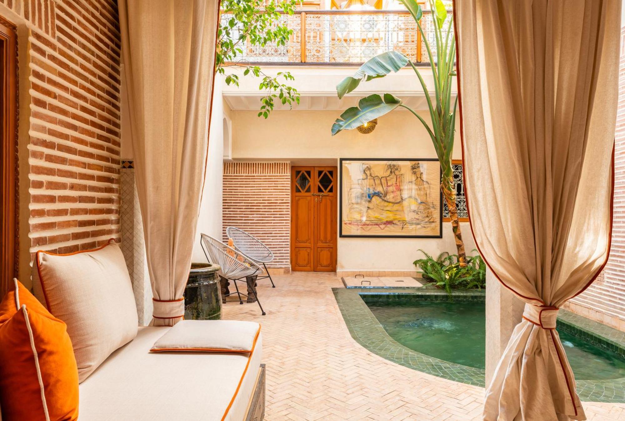 Riad The D'Orient - Piscine Privee - Petit Dejeuner Marrakesh Buitenkant foto